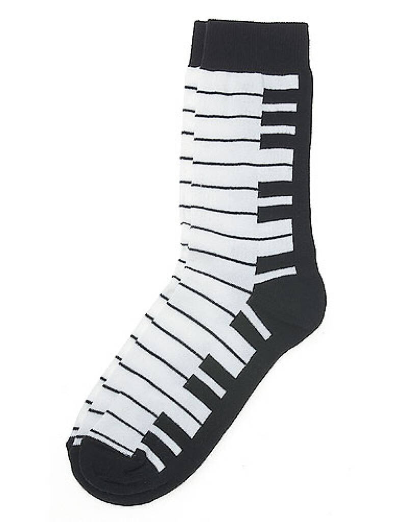 Women's Socks: Keyboard