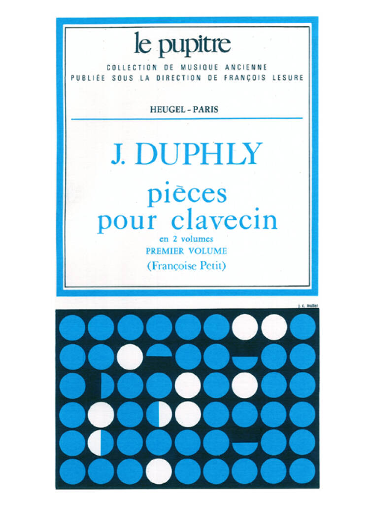 Jacques Duphly: Pieces de Clavecin Vol.1: Cembalo