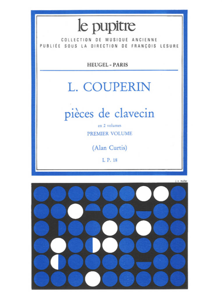 Louis Couperin: Pieces de Clavecin Vol.1: Cembalo