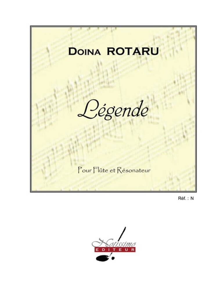 Doïna Rotaru: Legende pour flûte et resonateur: Flöte mit Begleitung