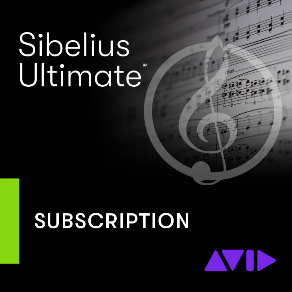Sibelius- Ultimate 1-Year Subscription