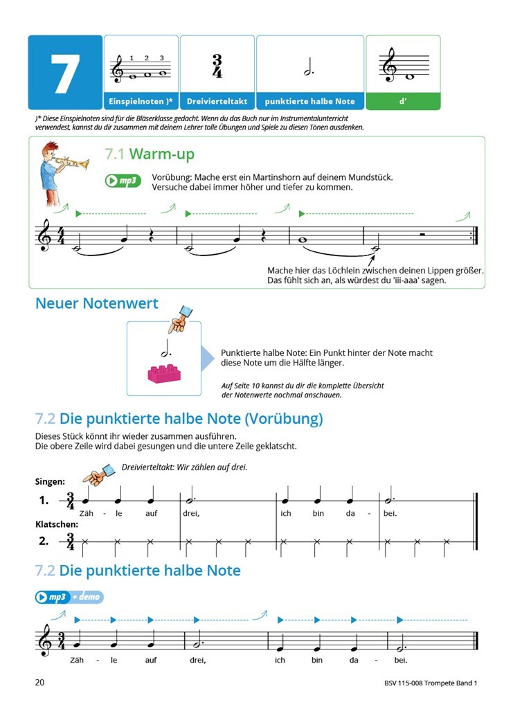 Gemeinsam Lernen & Spielen 1 Trompete