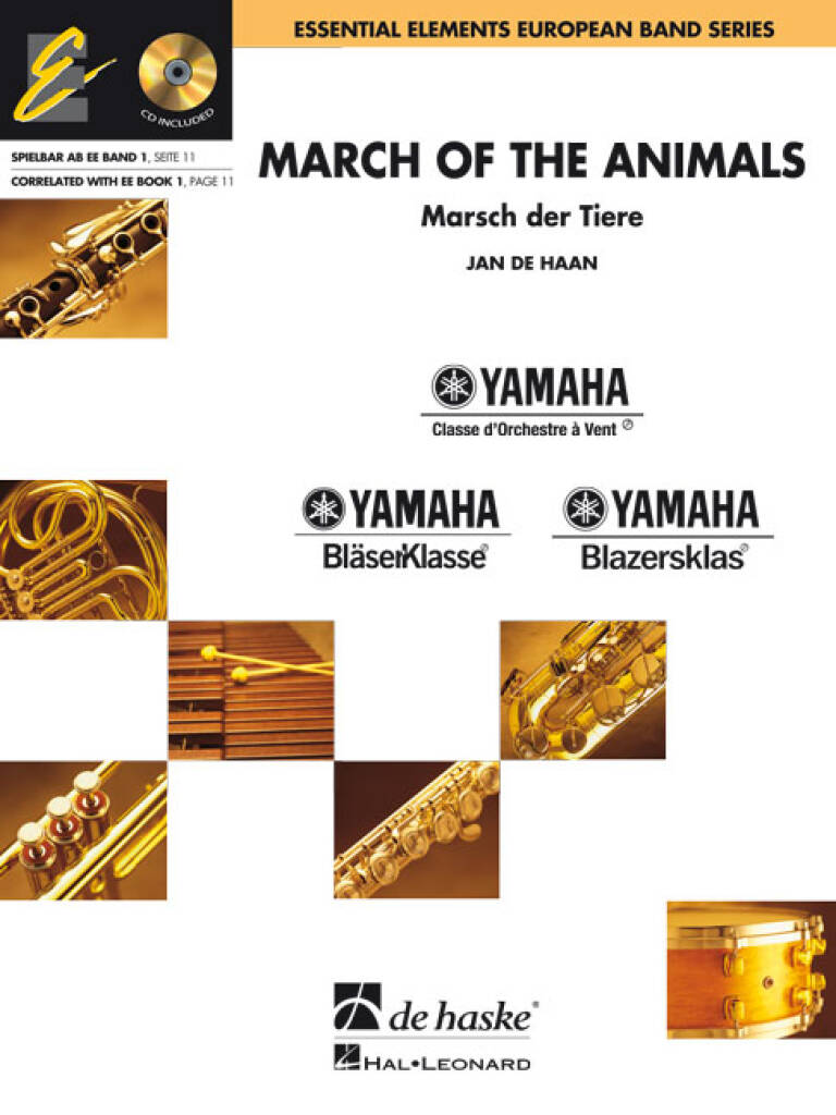 Jan de Haan: March Of the Animals: Blasorchester