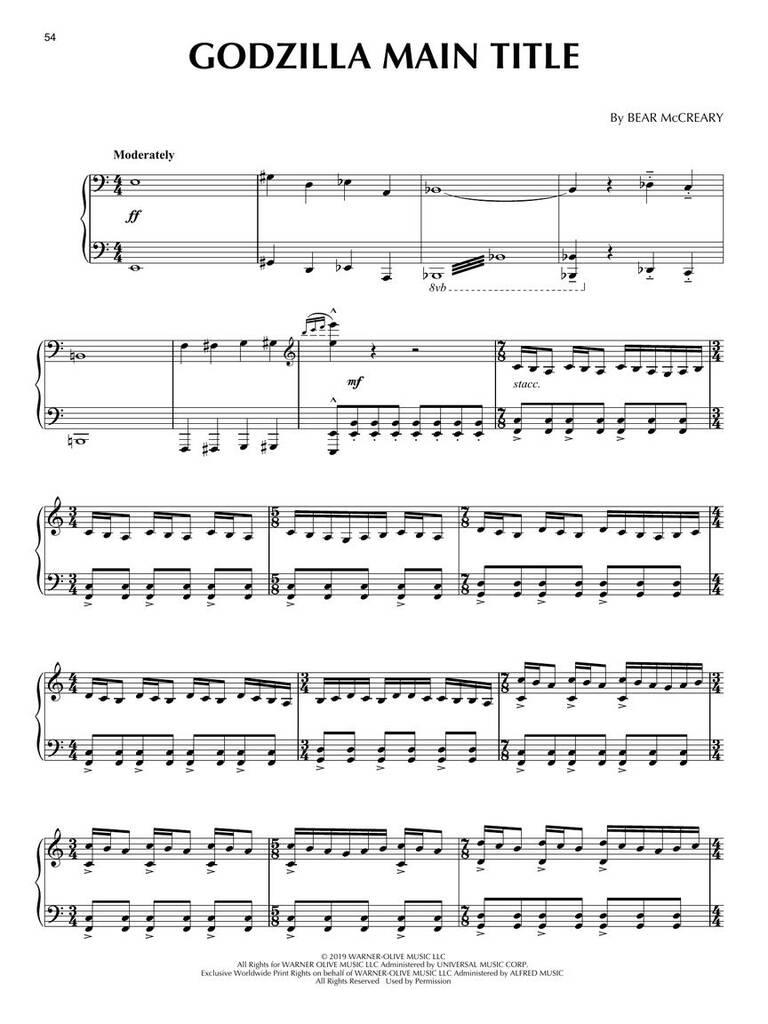 Bear McCreary - Selected Works: Klavier Solo