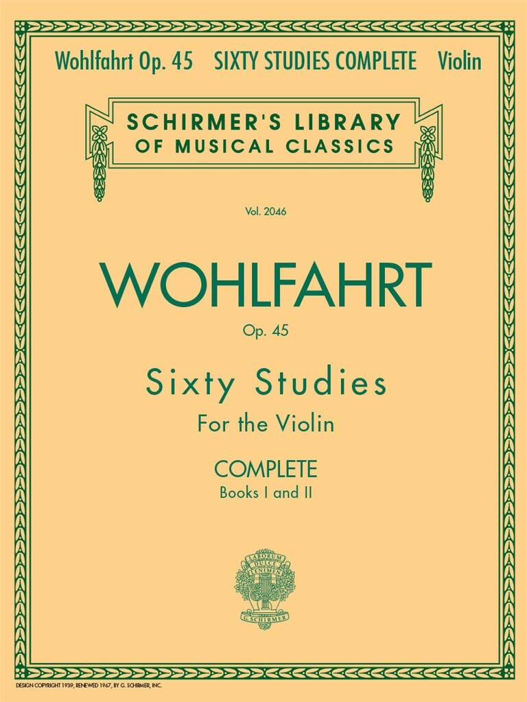 Franz Wohlfahrt - 60 Studies, Op. 45 Complete