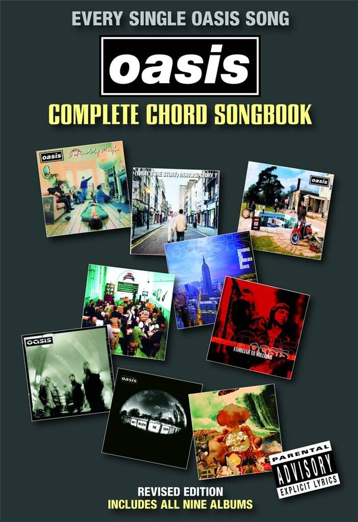 Oasis: Complete Chord Songbook: Gesang mit Gitarre