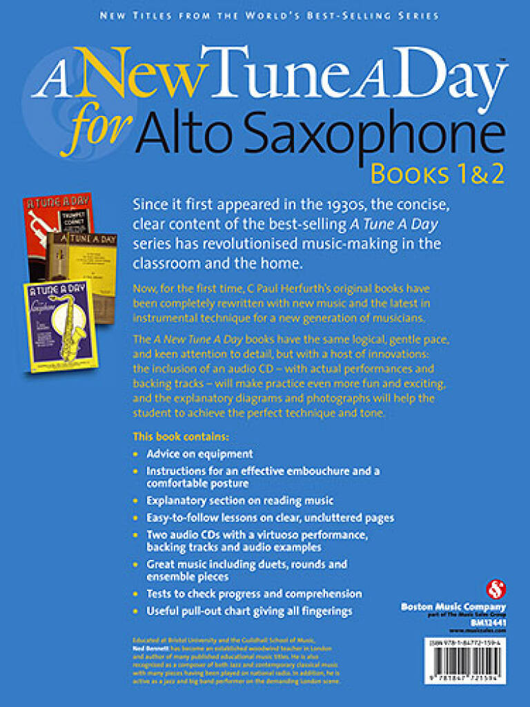 A New Tune A Day: Alto Saxophone - Books 1 And 2