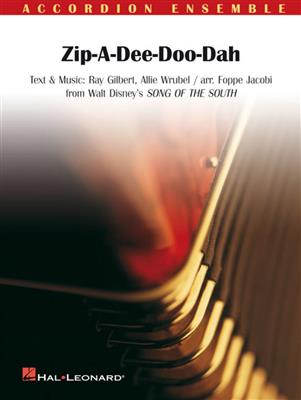 Allie Wrubel: Zip-A-Dee-Doo-Dah: (Arr. Foppe Jacobi): Akkordeon Ensemble