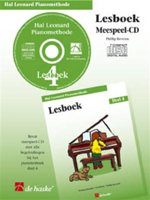 Hal Leonard Pianomethode Lesboek 4 (CD)