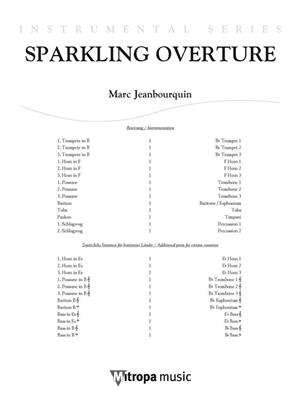 Marc Jeanbourquin: Sparkling Overture: Blechbläser Ensemble
