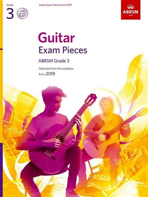 Guitar Exam Pieces from 2019 Grade 3 + CD