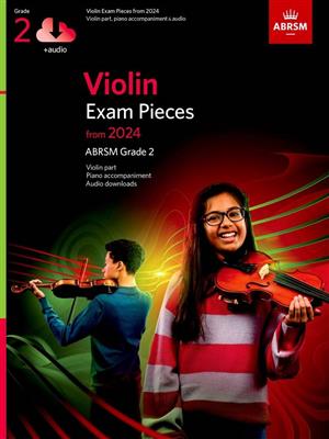 Violin Exam Pieces from 2024, ABRSM Grade 2