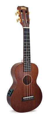 Java Series Concert Electro Ukulele - Trans Brown