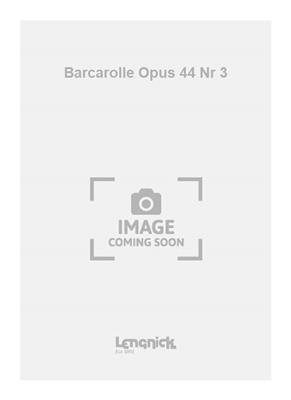 Johannes Brahms: Barcarolle Opus 44 Nr 3: Frauenchor A cappella