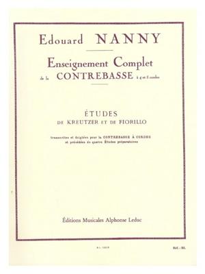 Edouard Nanny: Etudes de Kreutzer et de Fiorillo
