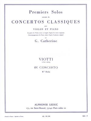 Giovanni Battista Viotti: Premiers Solos Concertos Classiques: Violine mit Begleitung