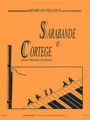 Henri Dutilleux: Sarabande et Cortege for Bassoon and Piano: Fagott mit Begleitung