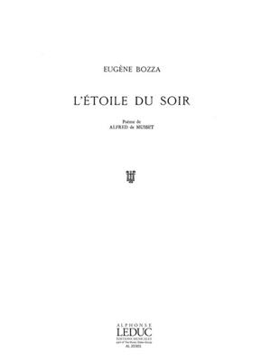 Eugène Bozza: L'Étoile Du Soir For 3 Female Voices And Piano: Frauenchor mit Klavier/Orgel