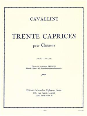 30 Caprices pour Clarinette - Vol. 2