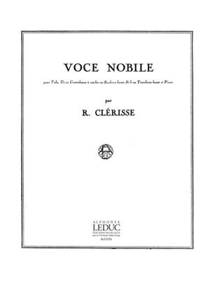Robert Clerisse: Robert Clerisse: Voce nobile: Tuba mit Begleitung