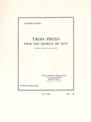 Eugène Bozza: 3 Pièces Pour Une Musique De Nuit: Bläserensemble