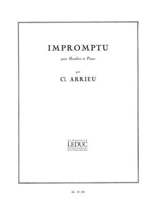 Claude Arrieu: Impromptu: Oboe mit Begleitung