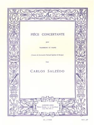 Carlos Salzedo: Piece Concertante: Posaune mit Begleitung