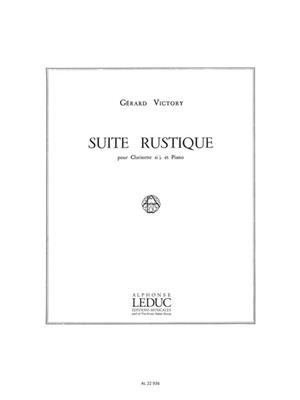 Victory: Suite Rustique: Klarinette mit Begleitung