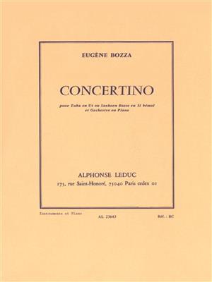Eugène Bozza: Concertino: Tuba mit Begleitung