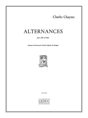 Charles Chaynes: Alternances: Viola mit Begleitung