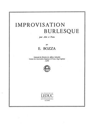 Eugène Bozza: Improvisation burlesque: Viola mit Begleitung
