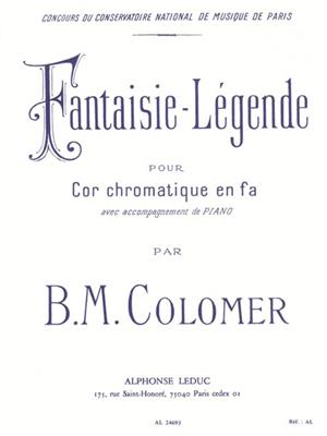 Blai Maria Colomer: Fantaisie Legende: Horn mit Begleitung