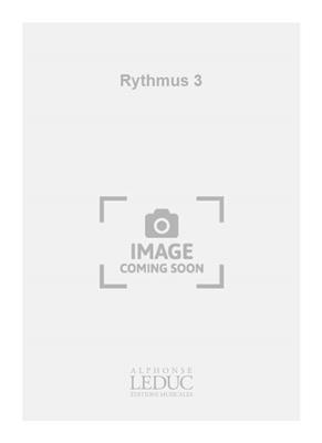 Jacques Delécluse: Rythmus 3: Percussion Ensemble