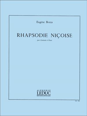 Eugène Bozza: Rapsodie Niçoise For Clarinet And Piano: Klarinette mit Begleitung