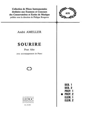 André Ameller: Sourire Op.307: Viola mit Begleitung
