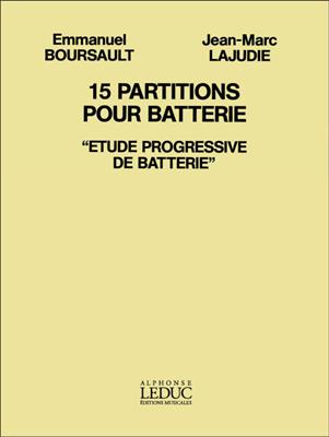 Etude Progressive De Batterie - 15 Partitions