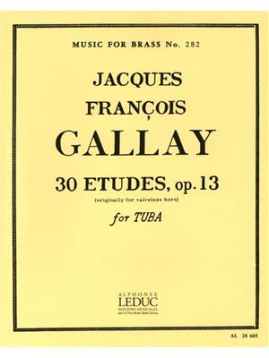 Jacques-François Gallay: 30 Studies Op13: Tuba Solo