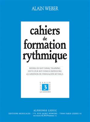 Alain Weber: Cahiers de Formation rythmique Vol.3