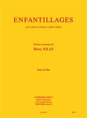 Betsy Jolas: Enfantillages: Frauenchor mit Klavier/Orgel