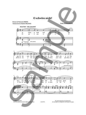 Nadia Boulanger: Mélodies pour Voix moyenne Volume 2: Gesang mit Klavier
