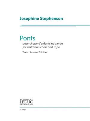 Josephine Stephenson: Ponts: Kinderchor mit Begleitung
