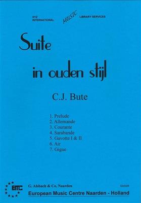 C.J. Bute: Suite In Ouden Stijl: Orgel