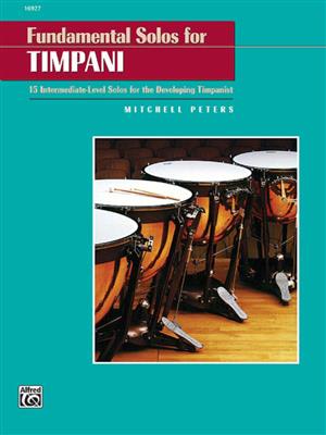 Mitchell Peters: Fundamental Solos Timpani: Pauke