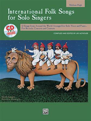 International Folk Songs for Solo Singers: Gesang Solo