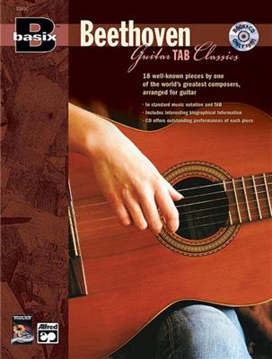 Ludwig van Beethoven: Basix Tab Guitar Classics: Gitarre Solo