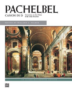 Johann Pachelbel: Canon D (Variations On): (Arr. Willard A. Palmer): Klavier Solo