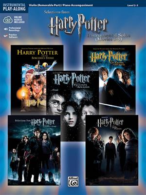 Harry Potter Instrumental Solos Movies 1-5: Violine Solo