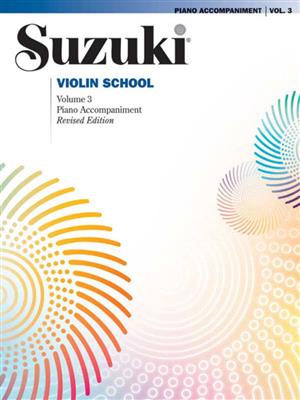 Suzuki Violin School 3 - Piano Acc. (Revised)