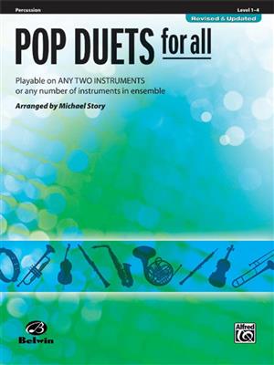 Pop Duets for All: (Arr. Michael Story): Sonstige Percussion