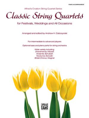 Classic String Quartets: (Arr. Andrew H. Dabczynski): Klavier Begleitung